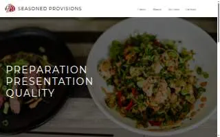 Seasoned Provisions website