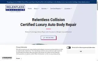 Auto Body Xperts of Durham website