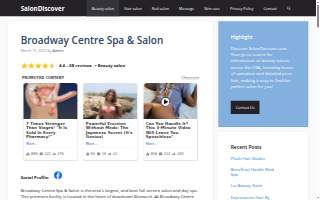 Broadway Centre Spa & Salon