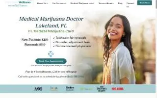 Sanctuary Wellness Institute - Medical Marijuana Card Doctors website