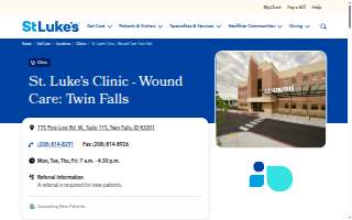 St. Luke's Clinic - Wound Care: Twin Falls