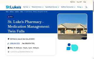St. Luke's Pharmacy - Medication Management: Twin Falls