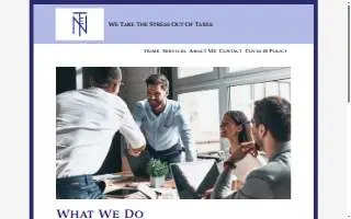 10 Tax Services website