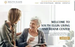 South Elgin Living and Rehab Center LLC website