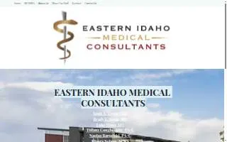 Eastern Idaho Medical Consultants website