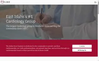 Idaho Heart Institute website