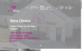 Vero Clinics website
