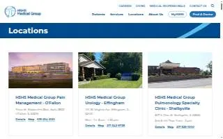 HSHS Medical Group Adult & Geriatric Medicine - North Main website