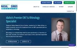 Treasure Valley Nasal & Sinus Center, PLLC website
