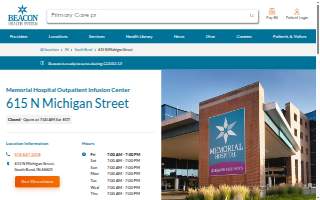 Memorial Hospital Outpatient Infusion Center