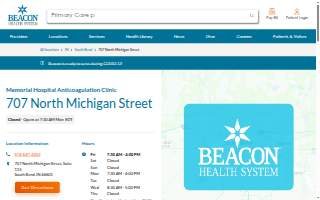 Memorial Hospital Anticoagulation Clinic