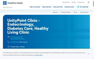UnityPoint Clinic - Endocrinology, Diabetes Care, Healthy Living Clinic