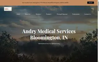 Andry Medical Services website