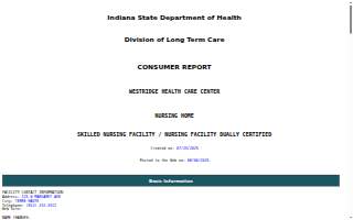 Westridge Health Care Center