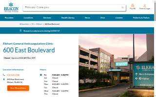 Elkhart General Anticoagulation Clinic