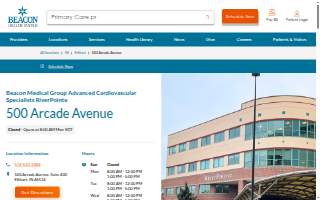 Beacon Medical Group Cardiovascular Specialists RiverPointe