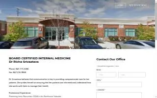 The Healing Touch Medical Care, S.C. website