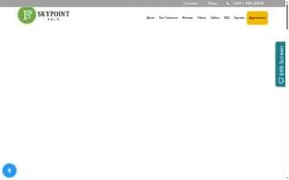 Skypoint Vein Center website