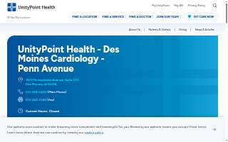 UnityPoint Health - Des Moines Cardiology - Penn Avenue