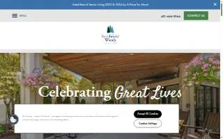 Smithfield Woods website