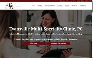 Evansville Multi-Specialty Clinic PC website