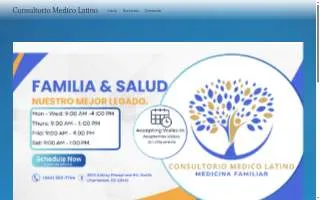 Consultorio Medico Latino of North Charleston website