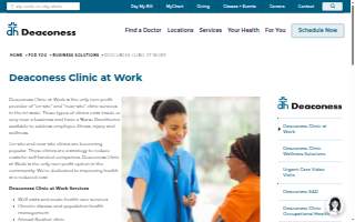 Deaconess Clinic at Work - First Ave