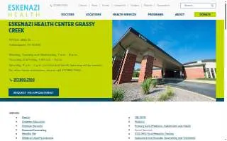 Eskenazi Health Center Grassy Creek website