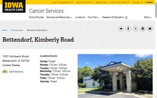 UI Health Care Cancer Services - Quad Cities
