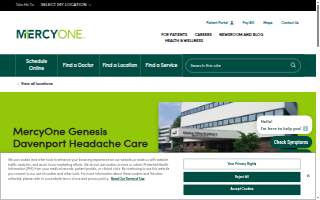 MercyOne Genesis Davenport Headache Care