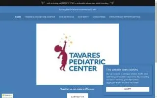 Tavares Pediatric Center website