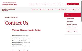 Iowa State Student Health Center