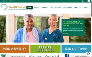 Health Concepts LTD website