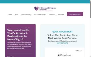 Informed Choices Medical Clinic - Iowa City
