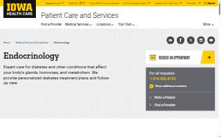 University Iowa Endocrinology