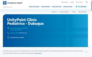 UnityPoint Clinic Pediatrics - Dubuque