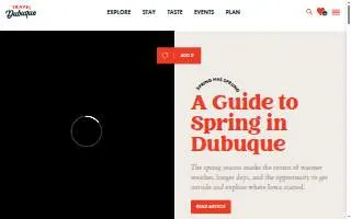 Dubuque Iowa Event Center website