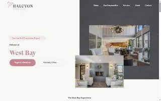 Halcyon at West Bay website