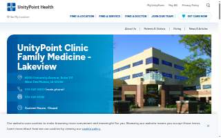UnityPoint Clinic Family Medicine - Lakeview
