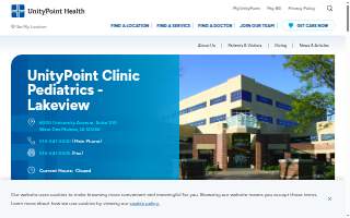 UnityPoint Clinic Pediatrics - Lakeview