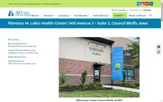 Florence M. Lakin Health Center website