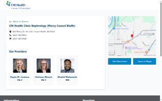 CHI Health Clinic Nephrology (Mercy Council Bluffs)