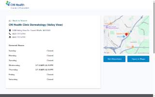 CHI Health Clinic Dermatology (Valley View)