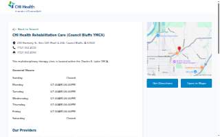 CHI Health Rehabilitation Care (Council Bluffs YMCA)