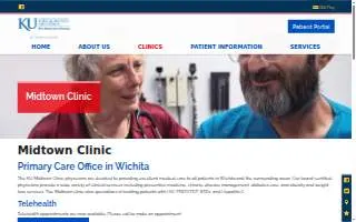 KU Wichita Midtown - Internal Medicine Clinic website