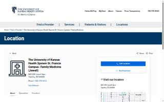 The University of Kansas Health System St. Francis Campus- Family Medicine