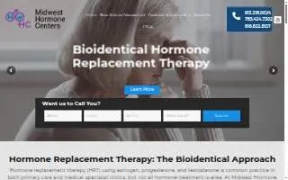 Midwest Hormone Centers website