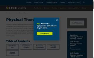 LMH Health Therapy Services - Main Campus