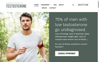 Charleston Testosterone website