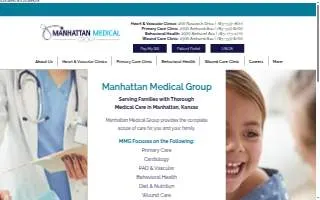 Manhattan Medical Group Primary Care website